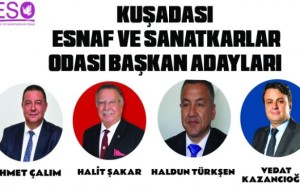 KUŞADASI ESNAF VE SANATKARLAR ODASI BAŞKANLIK SEÇİMİ BUGÜN!