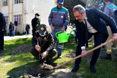 SÖKE'DE ORMAN HAFTASI ETKİNLİĞİ; FİDAN DİKİMİ GERÇEKLEŞTİ