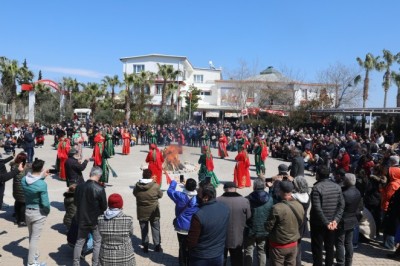 DİDİM'DE NEVRUZ COŞKUSU YAŞANDI