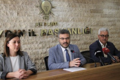 AKP AYDIN İL BAŞKANI ÖZMEN'DEN BÜYÜKŞEHİR BELEDİYE ELEŞTİRİSİ