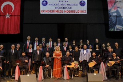 “EZGİLERLE ANADOLU” KONSERİ BEĞENİ TOPLADI