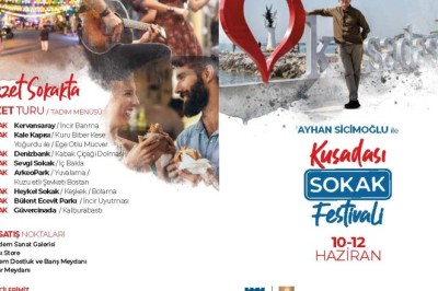 KUŞADASI SOKAK FESTİVALİ BAŞLIYOR