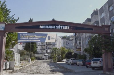 MERAM SİTESİ YOL ÇALIŞMALARINA BAŞLANDI