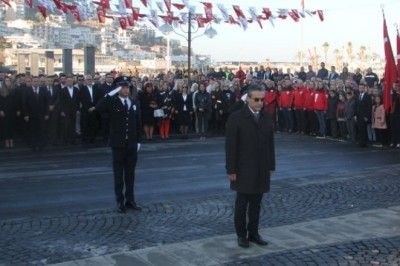 ULU ÖNDER ATATÜRK KUŞADASI'NDA ANILDI