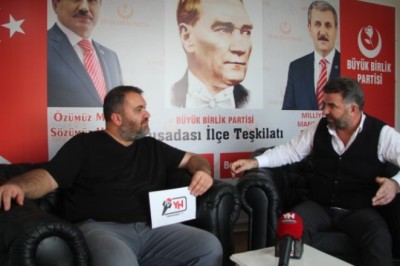 BÜYÜK BİRLİK PARTİSİ KUŞADASI İLÇE BAŞKANI FEVZİ ASLAN ÇARŞAMBA YENİHABER'DE