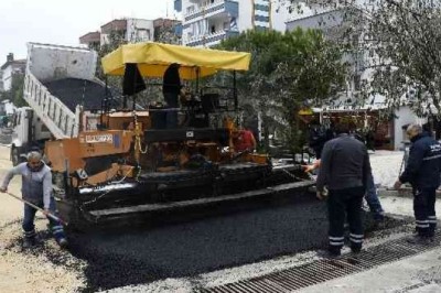 KUŞADASI BELEDİYESİ ALT YAPI ÇALIŞMALARINA DEVAM