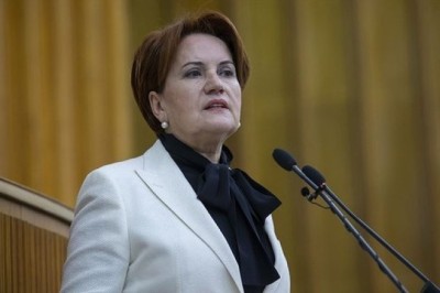 İYİ PARTİ LİDERİ AKŞENER KORKUTTU