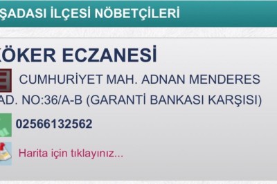 NÖBETÇİ ECZANE