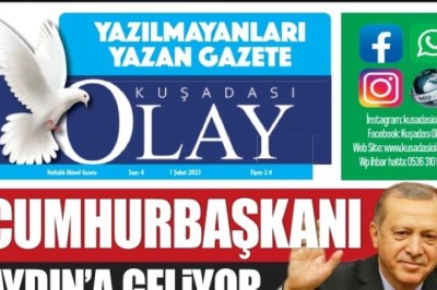 OLAY GAZETEMİZİN YENİ SAYISI YAYINDA