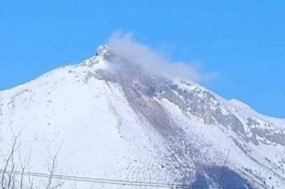 KAHRAMANMARAŞ KUŞKAYASI  DAĞINDAN DUMAN ÇIKMASI HALK'TA TEDİRGİNLİK YARATTI