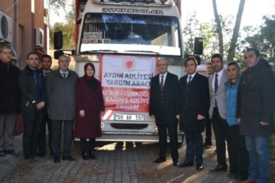 AYDIN ADLİYESİ'NDEN DEPREM BÖLGESİNE YARDIM