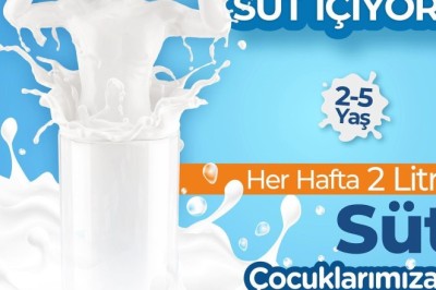 KUŞADALI ÇOCUKLAR LIKIR LIKIR SÜT İÇECEK