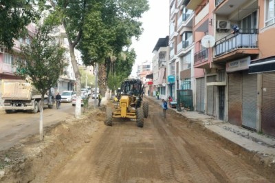 GERMENCİK'TE YENİ YOLLAR İÇİN ÇALIŞMALAR BAŞLADI