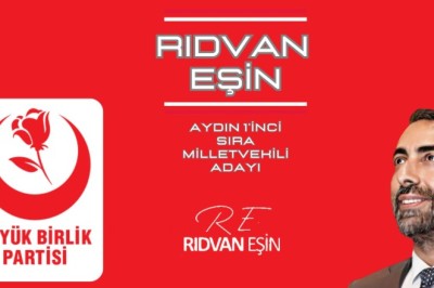 AVUKAT RIDVAN EŞİN ARTIK MİLLETVEKİLİ ADAYI!