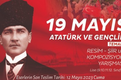 BÜYÜKŞEHİR'DEN 19 MAYIS ‘ATATÜRK VE GENÇLİK’ TEMALI YARIŞMA