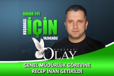 OLAY GAZETESİNİN YENİ GENEL MÜDÜRÜ RECEP İNAN!