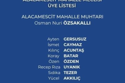 KENT KONSEYİ MAHALLE MECLİSİ KURULDU