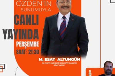 M.ESAT ALTUNGÜN CANLI YAYIN KONUĞUMUZ !!