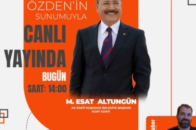 M.Esat Altungün İle Kuşadası'nın Gündemi