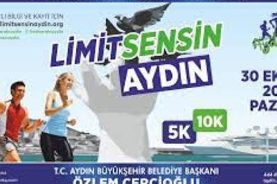 KUŞADASI'NDA 'LİMİT SENSİN AYDIN ' KOŞU ETKİNLİĞİ  İÇİN GERİ SAYIM