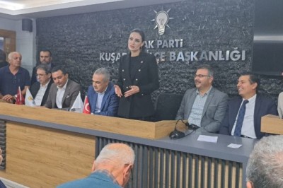 AK PARTİ AYDIN MİLLETVEKİLLERİNİN KUŞADASI ZİYARETİ