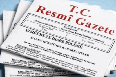 ATAMALAR RESMİ GAZETE'DE YAYIMLANDI!