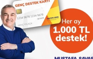 SAVAŞ'TAN GENÇLERE DESTEK!